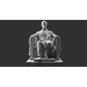 Abraham Lincoln Memorial model